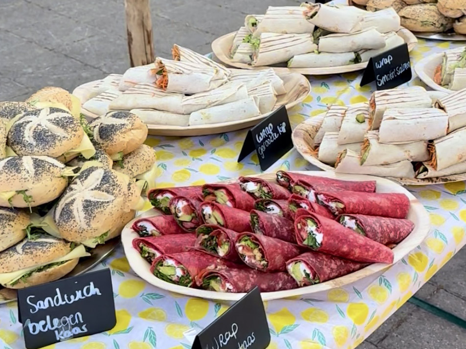 Catering — wraps en broodjes